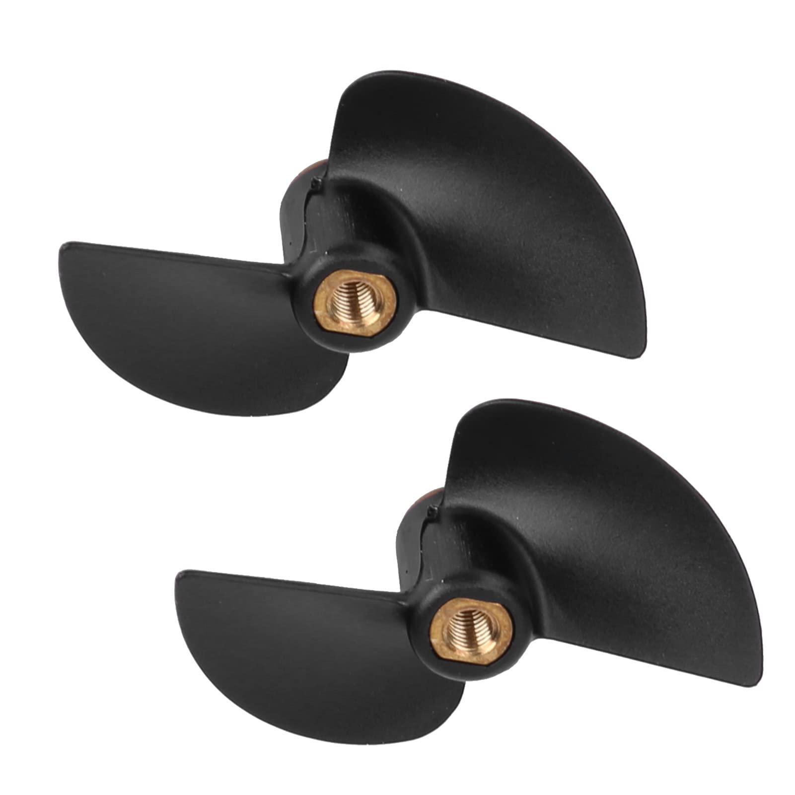 KIMISS Hélice de Bateau Rc en Plastique/métal, 10 Pièces, Télécommande Balais, Hélice de Queue de Bateau, Kit de Pièces de Rechange pour Bateau Rc Ft009