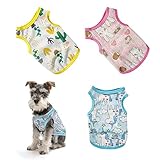 ropa de perro 🐾【Ocasiones Amplias】Se pueden usar estas camisas de cachorro suave para ropa diaria, caminar, deportes, familiares, viajes y otras actividades al aire libre.