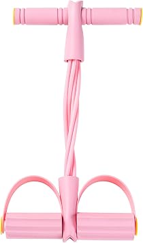 Foot Pedal Resistance Band with Handles, Abdominal Trainer for Home Use
