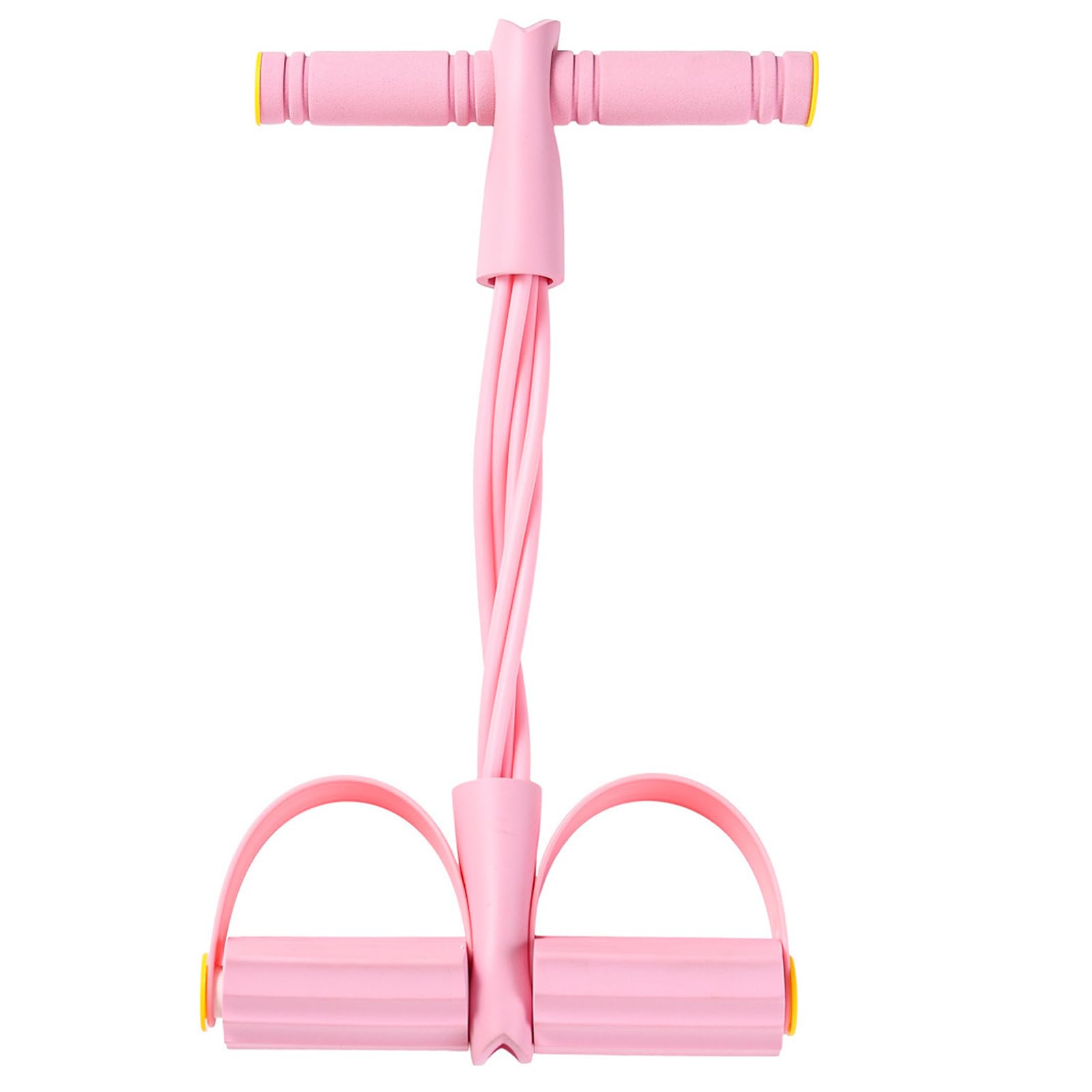 Foot Pedal Resistance Band,Foot Pedal Resistance Band with Handle, Tension Rope Abdominal Trainer With Elastic Band, Sit Up Exercise Equipment, Suitable for Home Workout, Yoga, Pilates