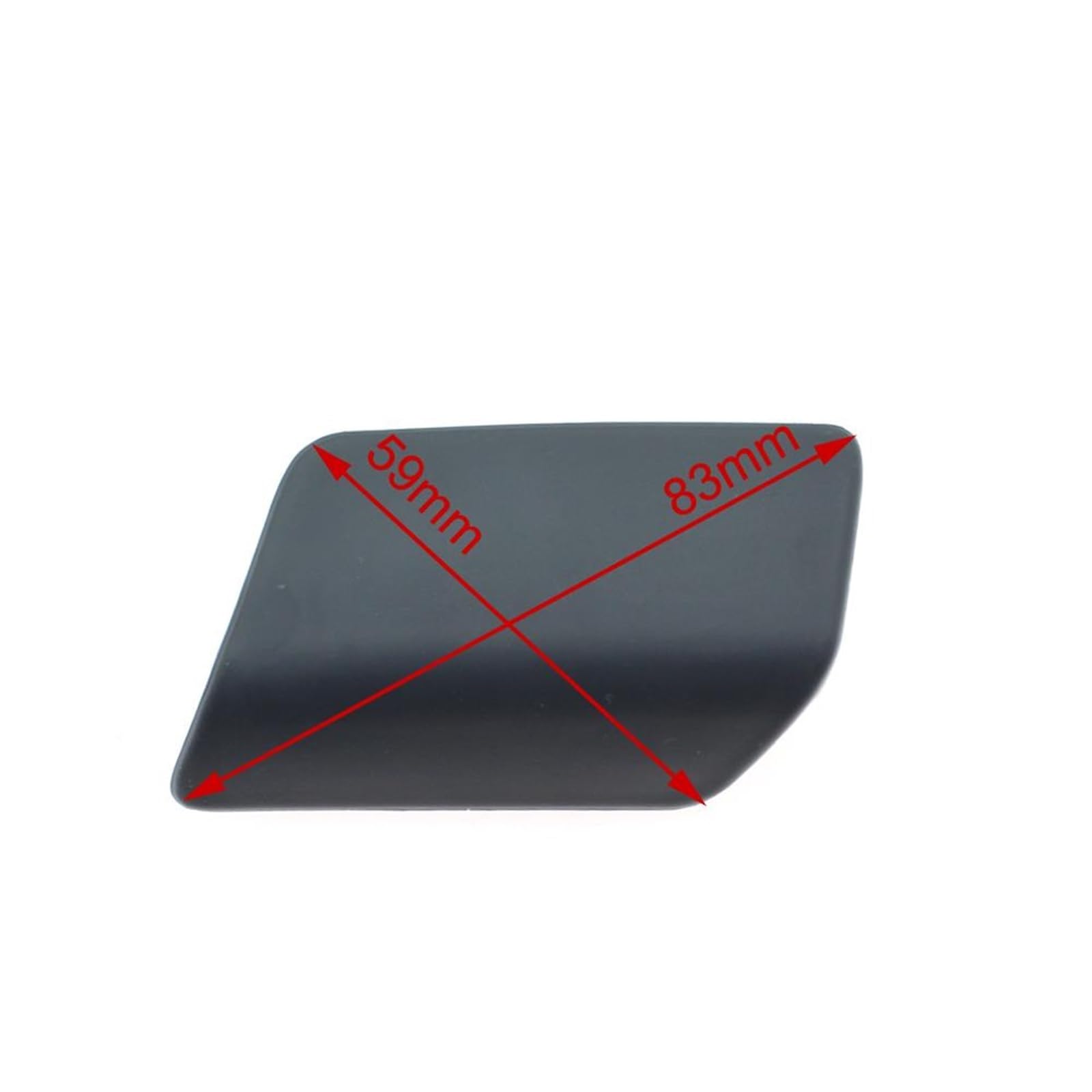 Wivplex For VW, for Golf, 5 AB 2003 2004 2005 2006 2007 2008 Frontscheinwerfer-Waschdüsenabdeckung Scheinwerfer-Sprühstrahlkappe Abdeckung für Scheinwerferreinigungsanlage(SET)