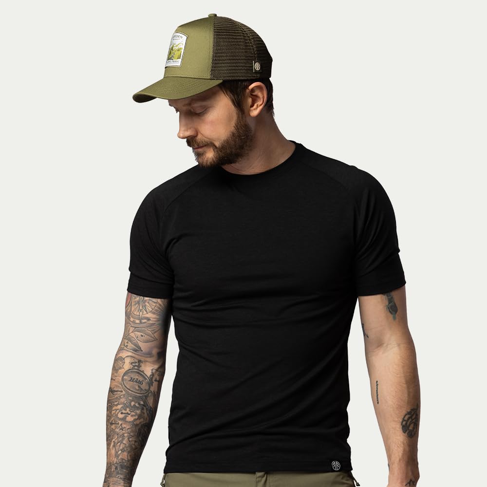 Beyond Nordic BN216 Light Merino T-Shirt Men – Breathable Base Schicht & Tag Tee