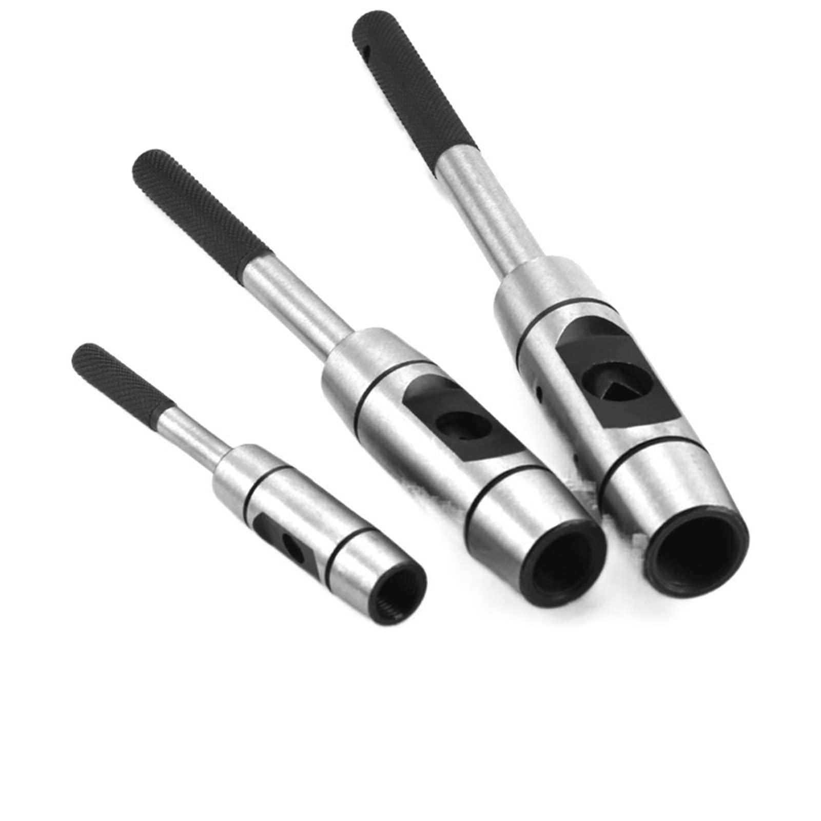 Clé à Tarauder Réglable M6 à M20 - Longueur 32 Cm - Pour Tarauds, Alésoirs, Extracteurs - Poignée Droite En Métal