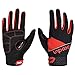 Produktbild Winter Fahrradhandschuhe Fahrrad Handschuhe Herren Winter Fahrradhandschuhe Herren Winter Motocross-Handschuhe Wintersporthandschuhe red,l