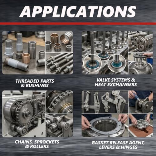 Image of Dynatex Brake & Caliper Lubricant 8 oz Tub - High-Temp Bentone Grease, Graphite Fortified, Anti-Seize & EP Protection, Rust & Corrosion Resistant (2-Pack)