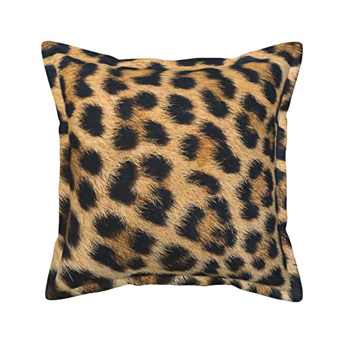 Housses de coussin léopard résistantes 50x50 pour protéger et embellir vos canapés - 2