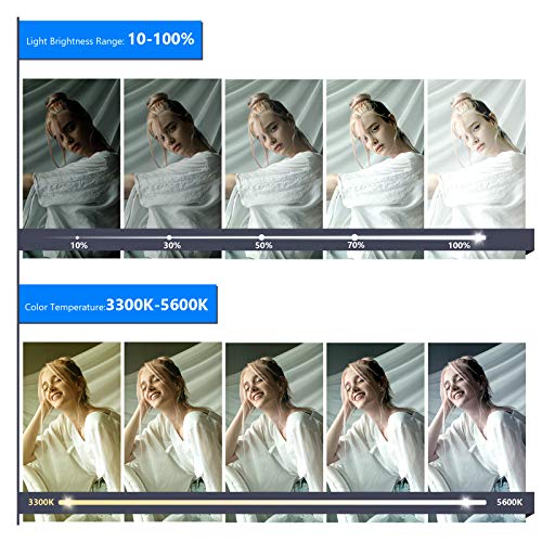 Neewer 150W zweifarbiges LED Videolicht, 3300K-5600K Dauerlicht, CRI 95+, TLCI 95+ mit 2,4G Fernbedienung, Reflektor, Bowens Halterung für Videoaufzeichnung, Porträtfotografie, Außenaufnahmen - Image 6