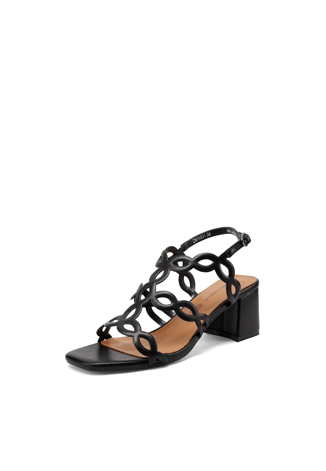QUEEN HELENA Sandali Eleganti con Tacco Basso Donna ZM11031
