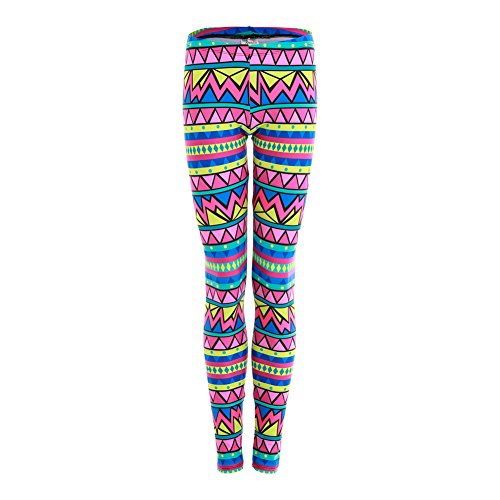Alexandra Collection Youth Retro Totally Rad Athletic Leggings2