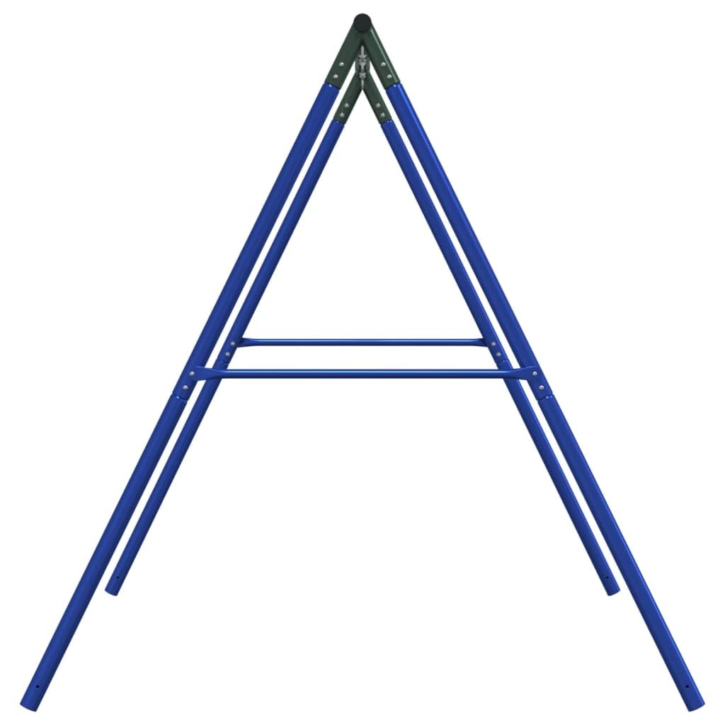 vidaXL Telaio per Altalena da Esterno L 206 x A 185 cm, struttura altalena da giardino, supporto altalena ad A, struttura altalena in metallo per carichi pesanti