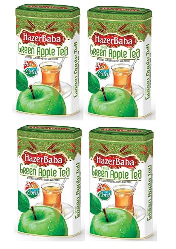 Hazerbaba Green Apple Tea - 4 Pack
