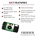 Fujifilm QuickSnap Flash 400 Disposable 35mm Camera (Pack of 2) Bundle with Hand Strap and Lens Cleaning Cloth