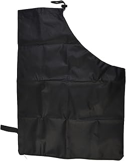 Bolsa de repuesto universal para soplador de hojas, para jardín, césped, patio, trituradora, bolsa inferior impermeable de gran capacidad (negro)