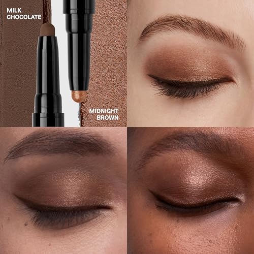Image of Bobbi Brown Dual-Ended Long-Wear Cream Shadow Stick | Swipe & Go Cream Eyeshadow Stick | 24-Hour Wear for Effortless Eyes, 0.06 Ounce