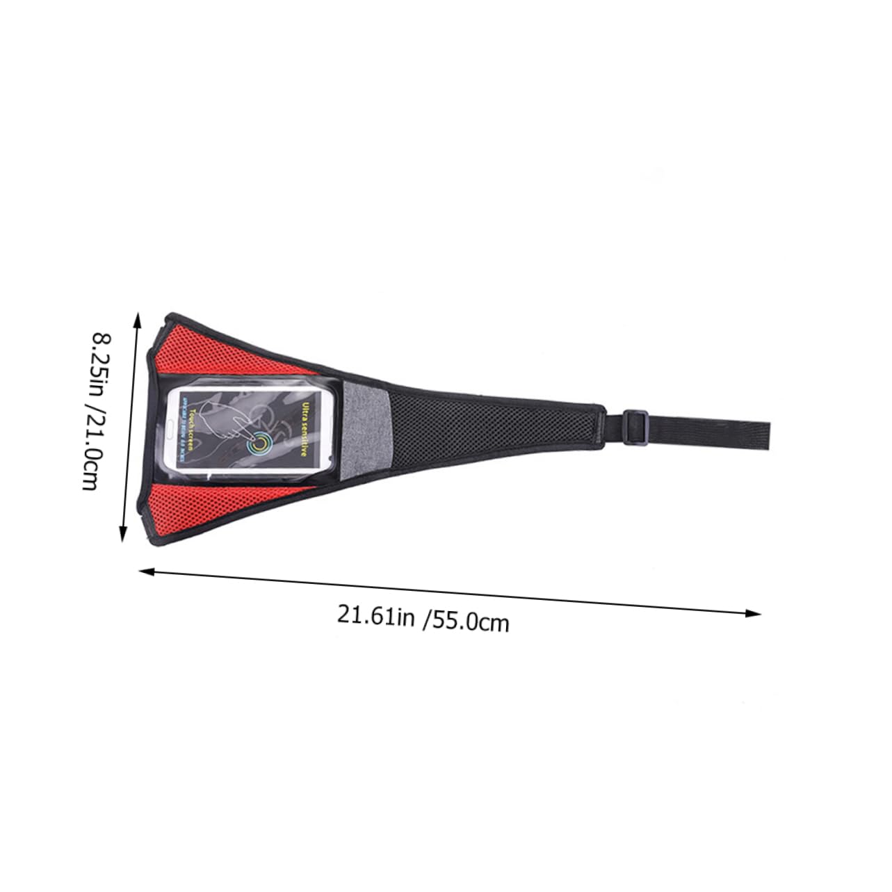 GALPADA Riding Accessories Bike Sweatband Bike Sweat Absorb Tape Corrosion Protection Touch Screen Function