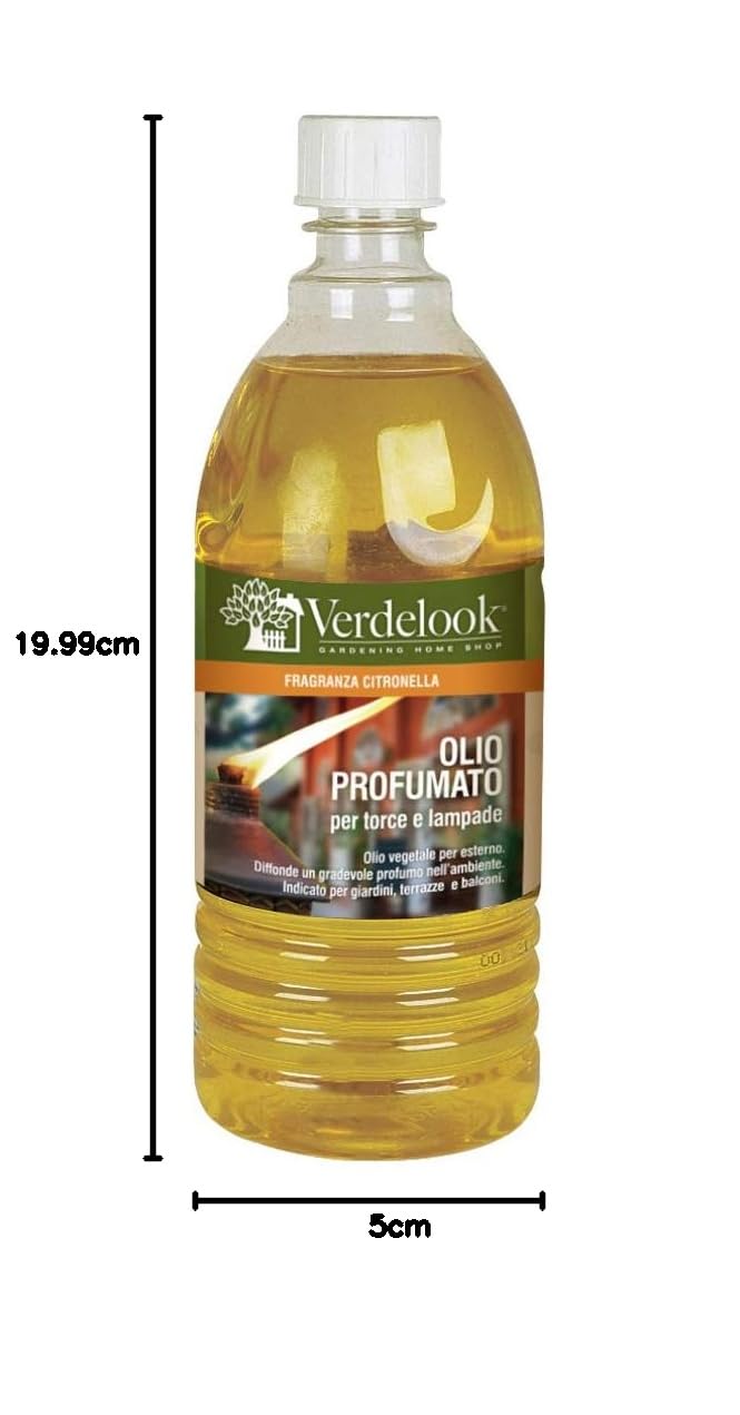 Huile à la citronnelle pour torches et flambeaux, 1 L