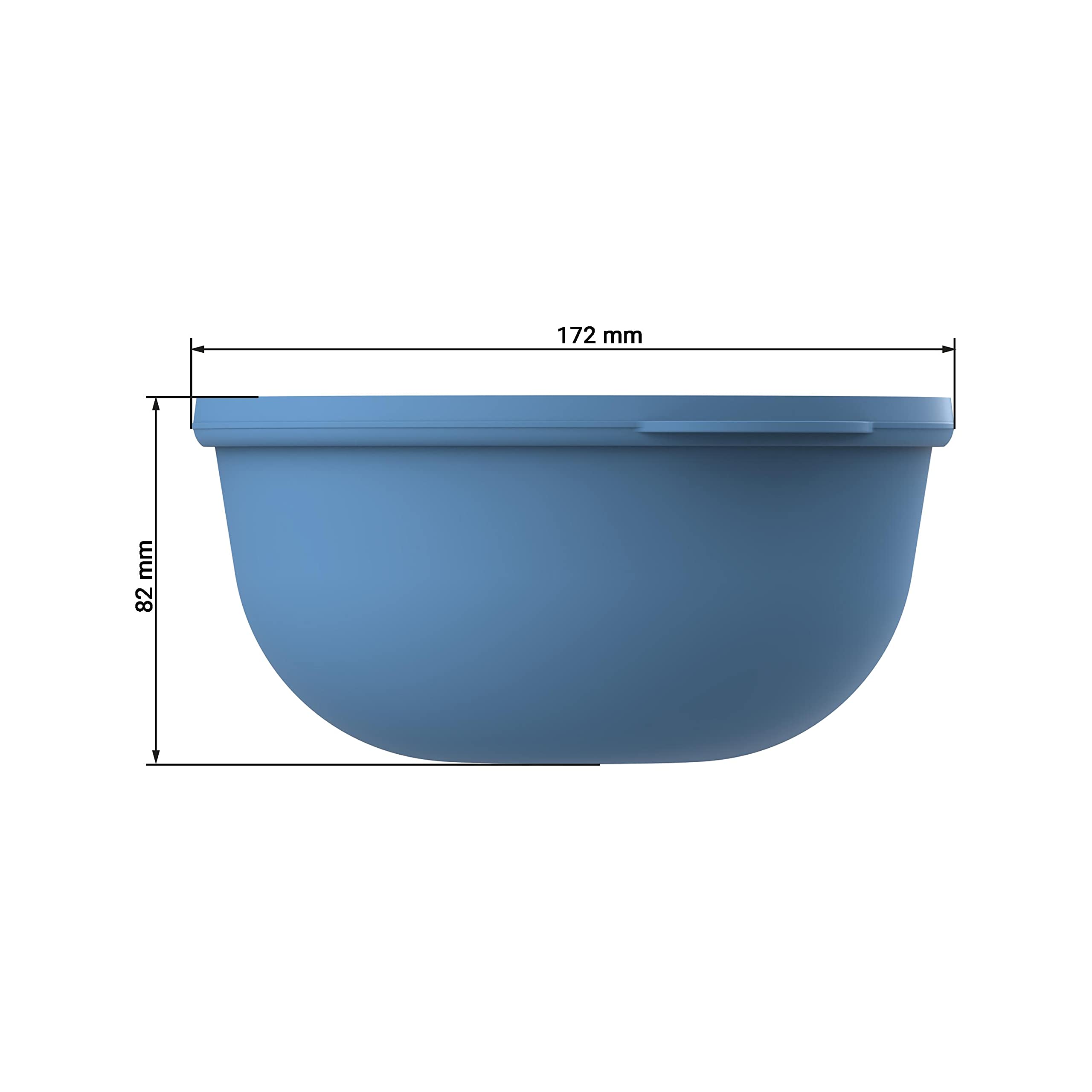 Boîte Réutilisable écologique Pour Salade Ou Plats à Emporter - Plastique, Référence EC-11