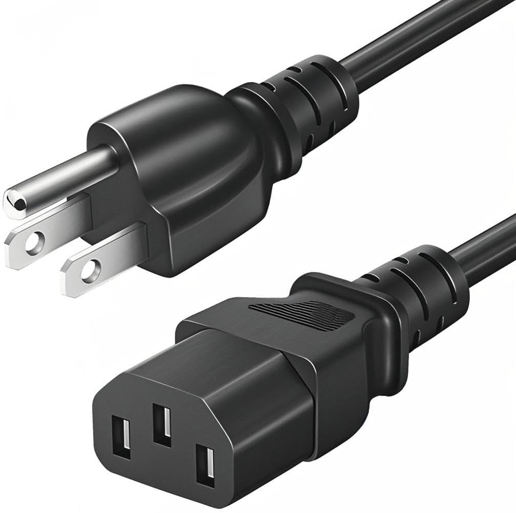 3 FT Power Cord Cable Replacement for Instant Pot Electric Pressure Cooker, Air Fryer, Rice Cooker, Power Quick Pot, Deep Fryer, Soy Milk Maker and More Kitchen Appliance