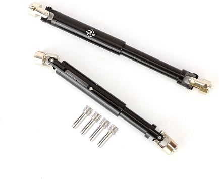 Redcat Gen7 TRX4 Driveshafts 106-138MM Aluminium Center Drive Shaft 13819 لـ TRX4 RedCat Gen7 Upgrade Parts 1/10 RC Crawler