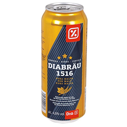 DIA cerveza alemana lata 50 cl