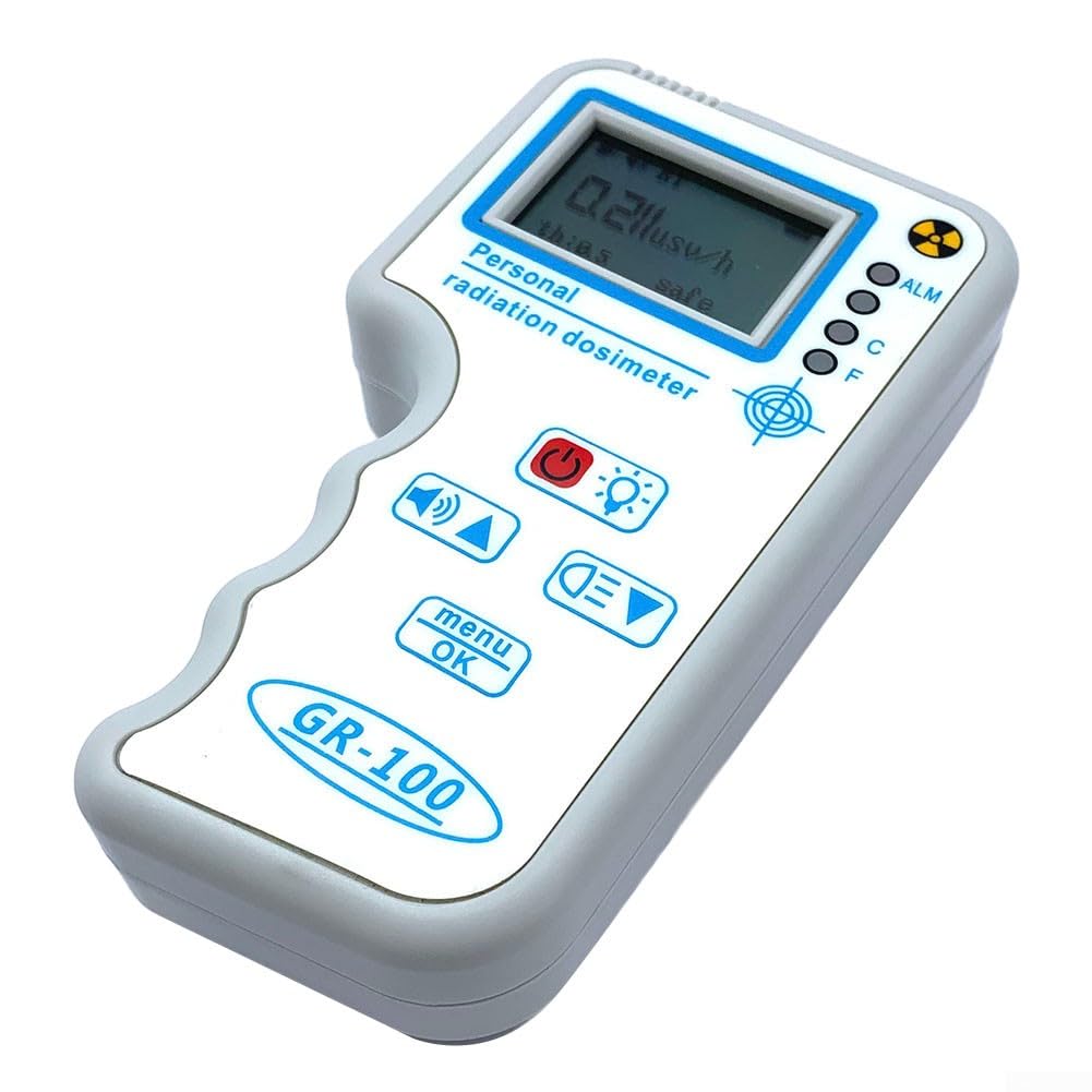 SPORTARC Geiger Contador de Radiación Nuclear Dosímetro Personal Radiactivo de Mármol Tubo J321