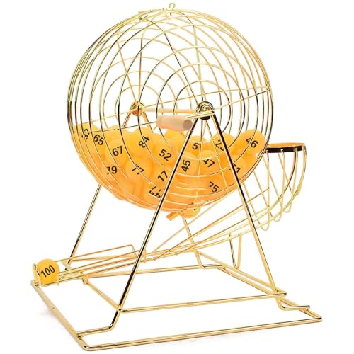 Grande machine de bingo durable avec loquet incurvé sécurisé et finitions robustes