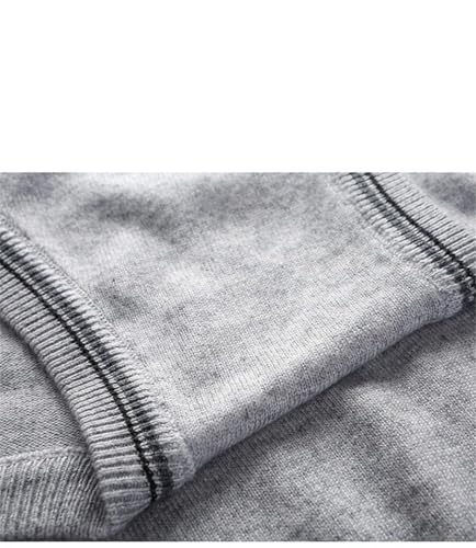 Men Sleeveless Sweater Vest V Neck Business Casual Fall Pullover Knit Waistcoat Layering4