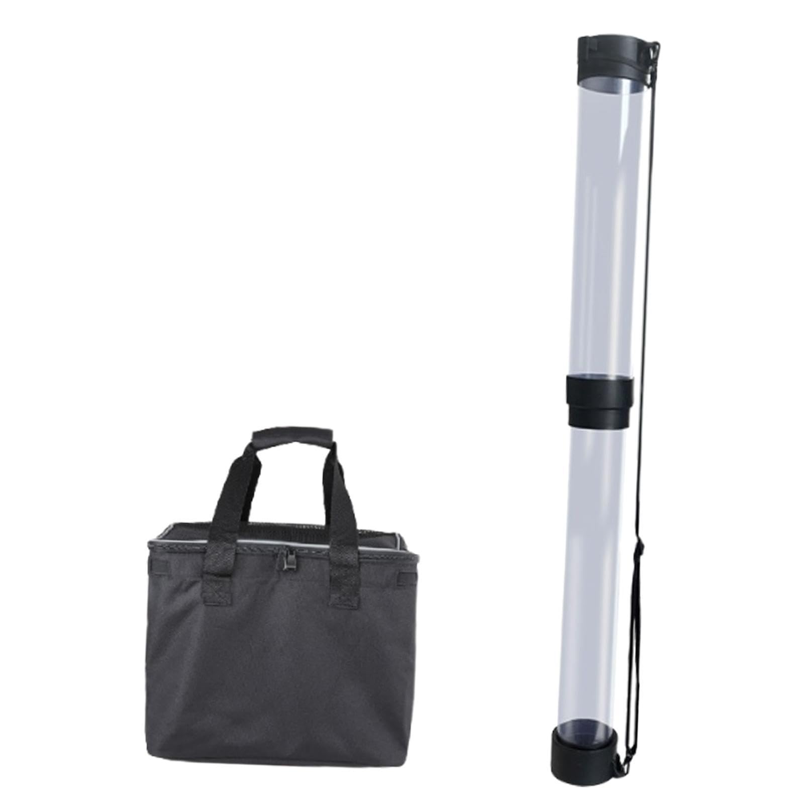 Vaveren Tennis Ball Picker Upper Pickleball Pick up Tube Retractable Outdoor Sports Beginners Carrier Large Capacity Pickup Collector