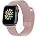 Produktbild Milanese Metallic Uhrenarmband Kompatibel mit Apple Watch Band 44mm 42mm, Magnetisch Verstellbares Edelstahlgewebe Ersatzarmband für iWatch Series 6 5 4 3 2 1 SE, Rosa