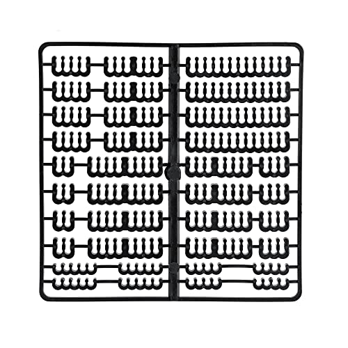 Formulamod Cable Comb Kit Includes for PSU Extension Cable, SATA and Molex Sleeve Management Tools Wire Organizer Comb Computer Case Water Cooling Cable Comb (Black)