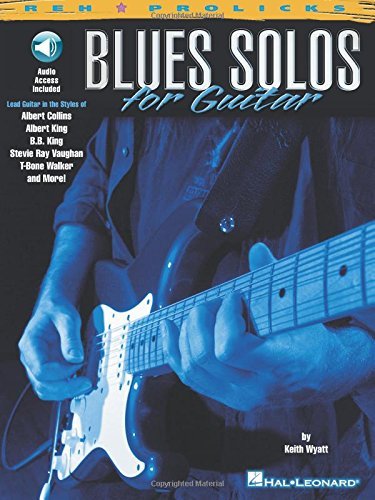 Blues Solos for Guitar (Reh Z Prolicks Series) Book & Online Audio by Keith Wyatt (2000-08-01)