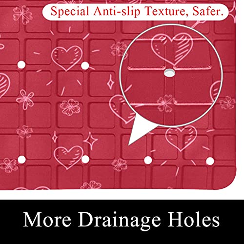 Tapis de bain antidérapant antibactérien pour éviter les glissades - 3