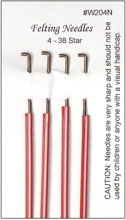 WISTYRIA EDITIONS Felting Needles, 4-Pack (W204N)
