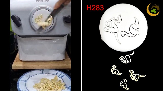 Amazon.com: pastadisc Fun Dinosaur Shaped Pasta Noodles Disc for