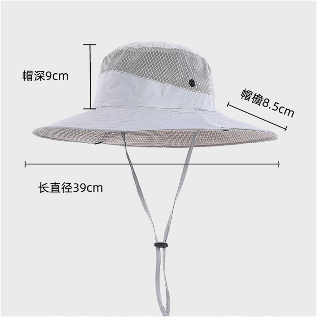 Cappello da Pescatore da Uomo Estivo cavalcando la Pesca da Alpinismo Cappello da Sole Anti-Sun Cappello da Pescatore all'aperto