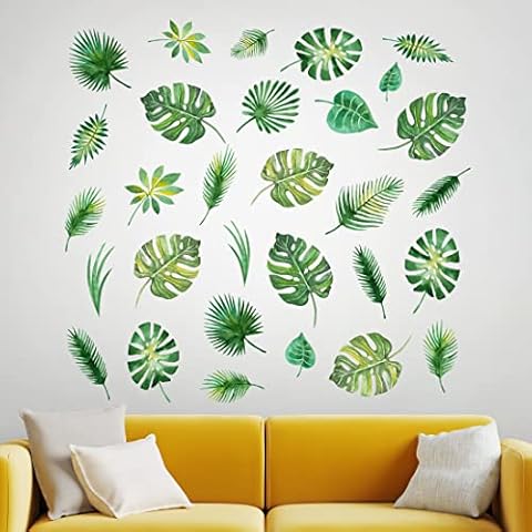 30x Jungle Wall Stickers for Living Room Cover