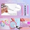 Bedazzling Kit 40000Pcs 40 Colors Resin Jelly Rhinestones, Multicolor 3mm Flatback Gems for Diamond Art, Bedazzler Kit with 4Pcs 10ml B7000 Jewelry Glue & Tools for DIY Nail Art Crafting Makeup Adults #3