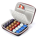 RAIACE Hard Carrying Case Compatible with Bakugan Figures, BakuCores and Small Dolls, Toy Organizer...