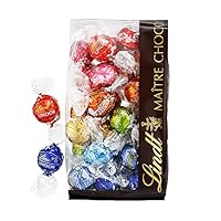 リンツ Lindt チョコレート ギフト プレゼント リンドール 10種類アソート 定番フレーバー 30個 お菓子 詰め合わせ リーフレット付
