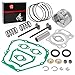 Engine Top End Rebuild Kit STD Piston & Ring Intake Exhaust Valve & Seal SPRING Gasket Seal For YAMAHA Golf Cart G11 G16 G20 A 1996-2002