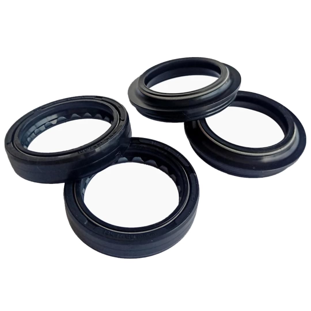 Retén Aceite para Harley-Davidson FLHRS/FLHT/FLSTC/FLSTF/FXST/FXSTC/FXSTD 1584, Cubierta Antipolvo del Sello de Aceite de la Horquilla Delantera de 41x54x11mm