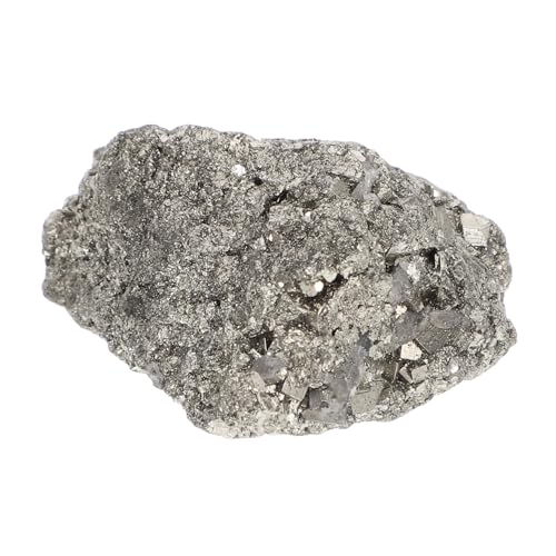 Holibanna Mineral Specimen Meteorite Stone Sample Decorative Ornament Educational Tool Home Decor