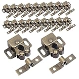 Loquets d'armoires de cuisine - livrés avec des vis une installation facile, durables, résistants à la corrosion et à l'oxydation, loquet à ressort d'armoire