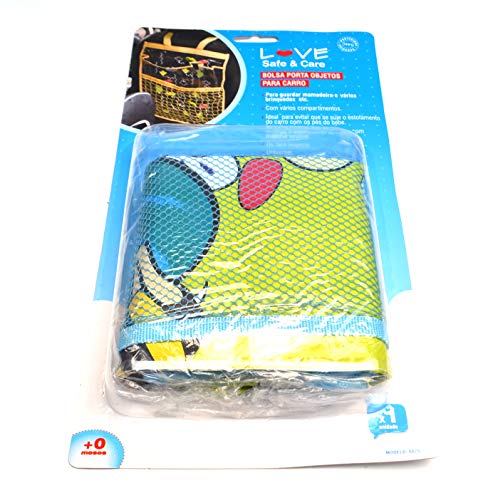 Bolsa Porta Objetos para Carro, Love, Colorido