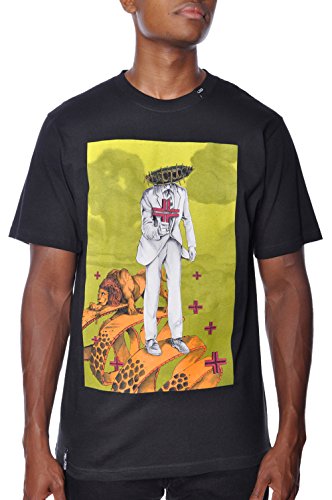 LRG Men's Walk with Lion T-Shirt