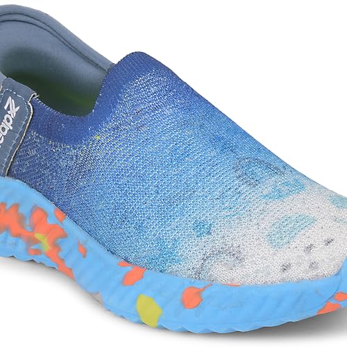 Image of Liberty Leap7x NITKID-13 Sports Non Lacing Running Shoes for Kids with EVA Sole | Suitable for Walking and Jogging | Comfortable Outsole | Memory Foam Insole Cushioned Footbed