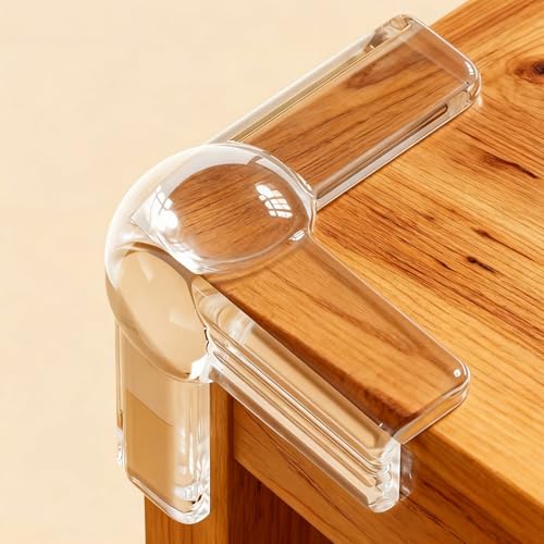 Image of Table Corner Covers Baby Safety 20 Pack Corner Protector Baby Corner Protector Guards Child Proof Corner Guards Edge Protectors for Furniture Baby Proof Corners Transparent Furniture Edge Protectors | Corner Protector Guards Child Proof Corner Guards Edge Protectors for Furniture Baby Proof Corners Transparent Furniture