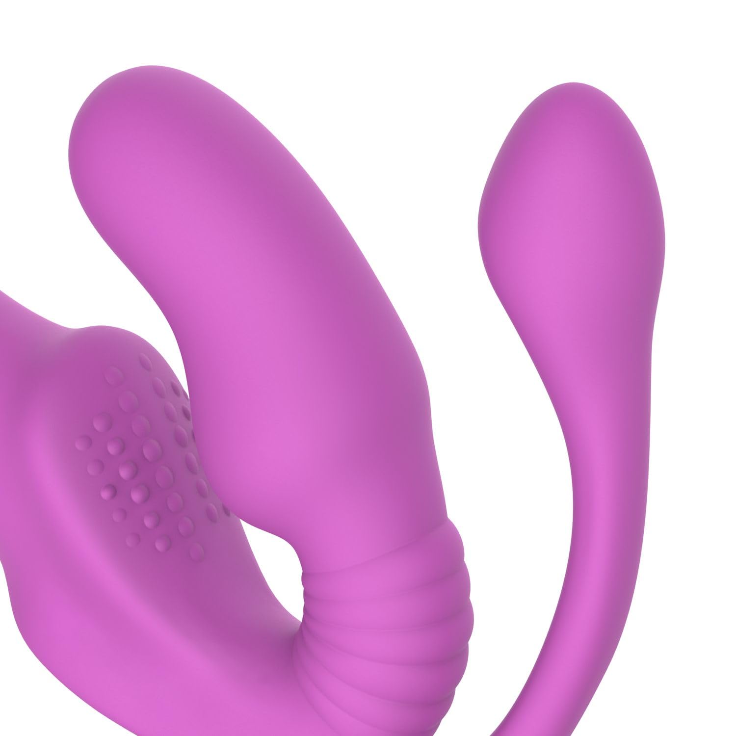 Teazers – Strapless Strap-On con plug anale – rosa