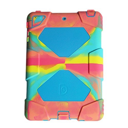 ACEGUARDER iPad mini Case,iPad mini 2 Case, iPad mini 3 Kids Case Shockproof Drop Resistance (Iceream Blue)