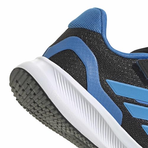 Image of adidas Kids' Marvel Run Falcon 5 Elastic Lace & Strap Shoe